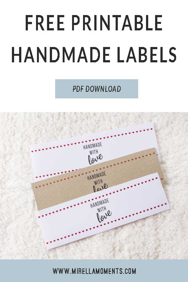 free printable handmade with love labels mirella moments