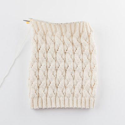 Glacier Cowl knitting pattern - Mirella Moments